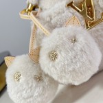 Louis Vuitton Capusnow Bag with Removable Pom-Pom Charms