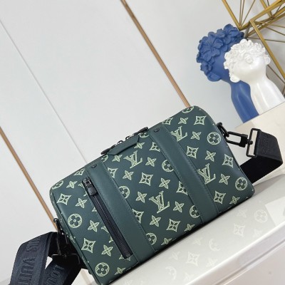 Louis Vuitton - City Keepall Monogram Shadow Leather Bag M27184