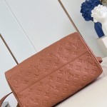 Louis Vuitton Speedy Soft 30 Handbag with Monogram Empreinte Leather and Suede Lining