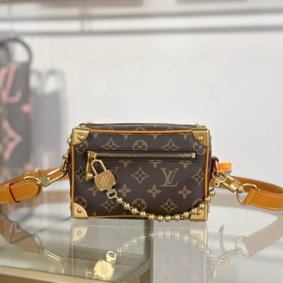 Louis Vuitton - MINI SOFT TRUNK Handbag M14729 Monogram Canvas Replica