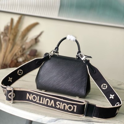 Louis Vuitton - Cluny Mini M14435 Black Epi Leather Replica Handbag
