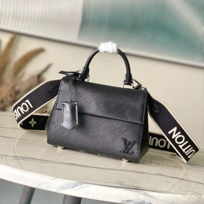 Louis Vuitton - Cluny Mini M14435 Black Epi Leather Replica Handbag