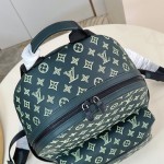 Louis Vuitton Discovery Mini Backpack with Monogram Shadow embossed leather and metal hardware
