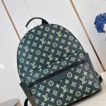 Louis Vuitton Discovery Mini Backpack with Monogram Shadow embossed leather and metal hardware