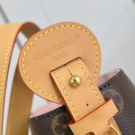Louis Vuitton All In BB Monogram Canvas Handbag with leather shoulder strap