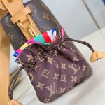 Louis Vuitton All In BB Monogram Canvas Handbag with leather shoulder strap