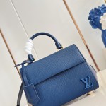Louis Vuitton Cluny Mini Handbag in Epi Leather with Resin LV Logo