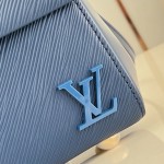 Louis Vuitton Cluny Mini Handbag in Epi Leather with Resin LV Logo