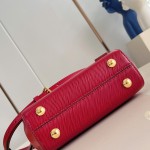 Louis Vuitton Cluny Mini Handbag in Epi Leather with Resin LV Logo
