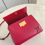 Louis Vuitton Cluny Mini Handbag in Epi Leather with Resin LV Logo