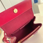 Louis Vuitton Cluny Mini Handbag in Epi Leather with Resin LV Logo
