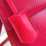 Louis Vuitton Cluny Mini Handbag in Epi Leather with Resin LV Logo