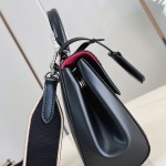 Louis Vuitton Cluny Mini Handbag in Epi Leather with Resin LV Logo