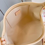 Louis Vuitton LV x TM Carryall East West Handbag with vibrant hues and cowhide leather accents