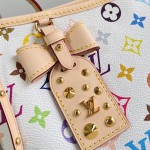 Louis Vuitton LV x TM Carryall East West Handbag with vibrant hues and cowhide leather accents