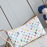 Louis Vuitton LV x TM Carryall East West Handbag with vibrant hues and cowhide leather accents