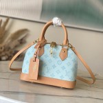 Louis Vuitton Alma BB M27526 LV 130th Anniversary colorful Monogram canvas replica handbag