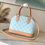 Louis Vuitton Alma BB M27526 LV 130th Anniversary colorful Monogram canvas replica handbag