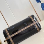 Louis Vuitton Express Mini Handbag in Black with Monogram Saga and Key Pouch