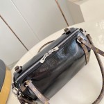 Louis Vuitton Express Mini Handbag in Black with Monogram Saga and Key Pouch