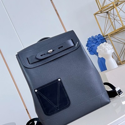 Louis Vuitton - Steamer Backpack M27063 LV Touch Leather 