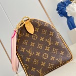Louis Vuitton Speedy Soft 30 Crafty Monogram handbag front view