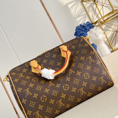 Louis Vuitton - Speedy Soft 30 Crafty Monogram Handbag M26498