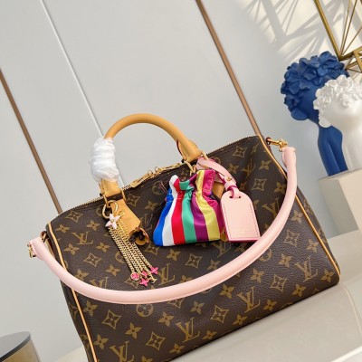 Louis Vuitton - Speedy Soft 30 Crafty Monogram Handbag M26498