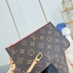 Louis Vuitton M41001 Neverfull Small Tote in Monogram Canvas with Steel Hardware