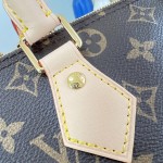 Louis Vuitton M46980 Speedy Bandoulière 30 in Monogram canvas with steel hardware