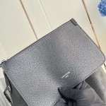 Louis Vuitton Mahina Boundless M13179 Light Coffee Black Leather Replica Tote