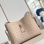 Louis Vuitton Mahina Boundless M13179 Light Coffee Black Leather Replica Tote