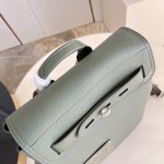 Louis Vuitton Steamer Backpack M26852 Green LV Touch Leather