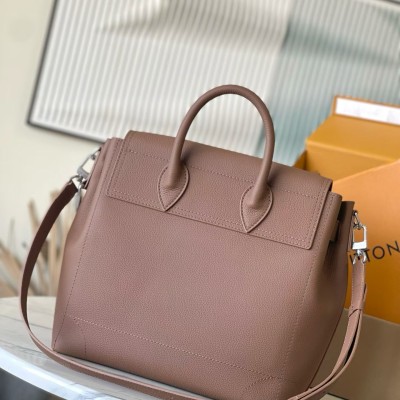Louis Vuitton - Steamer 30 M26758 LV Touch Leather Replica Handbag