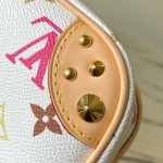 Louis Vuitton Diane Mini with Leather Trim, Studs, and Detachable Strap
