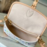 Louis Vuitton Diane Mini with Leather Trim, Studs, and Detachable Strap