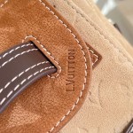 Louis Vuitton Steamer 40 M26019 Workwear Collection Suede Leather Replica Handbag