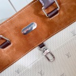Louis Vuitton Steamer 40 M26019 Workwear Collection Suede Leather Replica Handbag