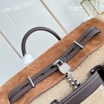 Louis Vuitton Steamer 40 M26019 Workwear Collection Suede Leather Replica Handbag