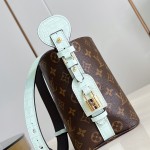 Louis Vuitton N30028 All In BB Monogram Canvas leather shoulder bag