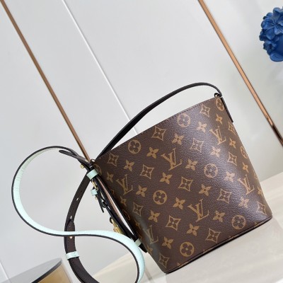 Louis Vuitton - N30028 All In BB Monogram Canvas Leather Shoulder Bag