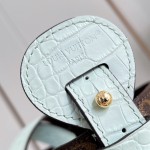 Louis Vuitton N30028 All In BB Monogram Canvas leather shoulder bag