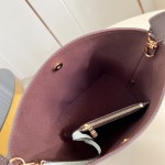 Louis Vuitton N30028 All In BB Monogram Canvas leather shoulder bag