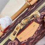 Louis Vuitton M28105 Alma Trunk BB Monogram Origine leather chain handbag