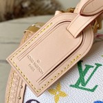  Louis Vuitton Speedy Trunk 20 M27833 Monogram Multicolore Canvas Handbag with Gold Hardware and Leather Trim