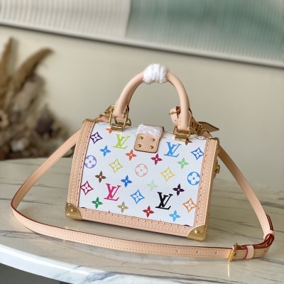 Louis Vuitton - Speedy Trunk 20 M27833 Monogram Multicolore Canvas Handbag