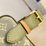 Louis Vuitton Locker Dopp Kit M83112 Monogram Canvas Army Green Toiletry Bag