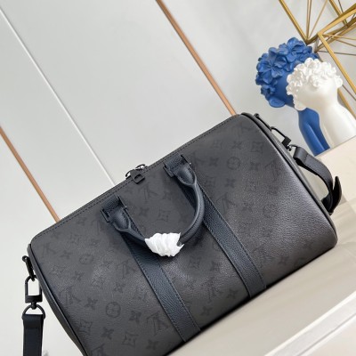 Louis Vuitton - M28370 Keepall Bandoulière 35 Monogram Midnight Travel Bag