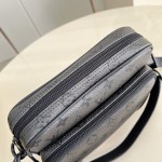 Louis Vuitton M26783 Nil Crossbody Bag Monogram Midnight coated canvas