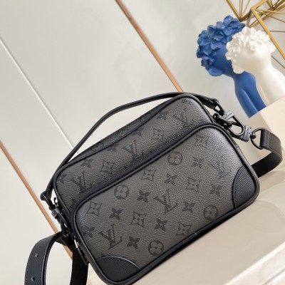 Louis Vuitton - M26783 Nil Crossbody Bag Monogram Midnight Coated Canvas